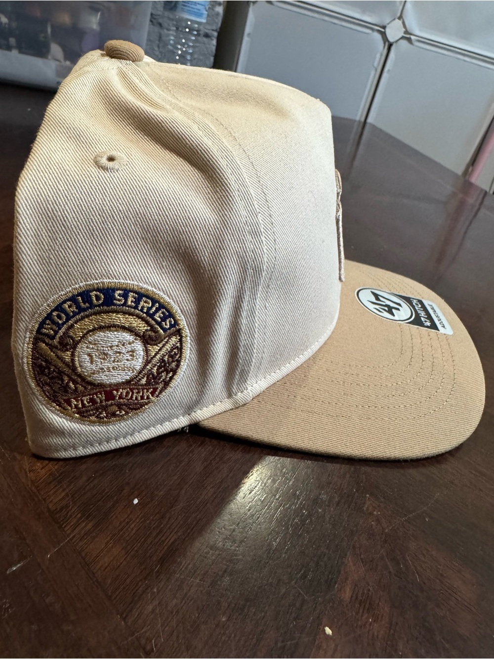 '47 World Series New York Two-Tone Tan Baseball Cap